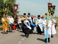 31 июля по благословению Преосвященнейшего епископа Петропавловского и Булаевского Владимира состоялся традиционный крестный ход по селам нашей епархии