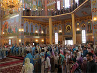 Митрополичья служба в главном храме Казахстанской Митрополии 