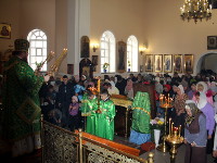 Завершилось празднование 700-летия прп. Сергия Радонежского в Петропавловской и Булаевской епархии