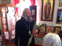 Божественная литургия в с. Соколовка Кызылжарского района