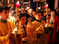 Архиерейское богослужение в первую седмицу Рождественского поста
