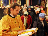 Архиерейское богослужение в первую седмицу Рождественского поста