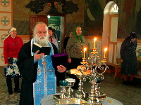 Праздничное богослужение в кафедральном Никольском храме г. Булаево