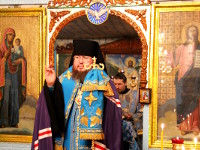 Всенощное бдение в храме Покрова Пресвятой Богородицы г. Тайынша 