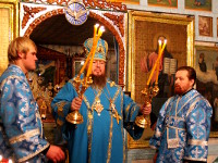 Всенощное бдение в храме Покрова Пресвятой Богородицы г. Тайынша 