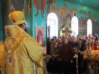 Божественная Литургия в Кафедральном соборе св. Николая г. Булаево