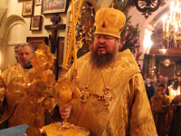 Престольный праздник св. праведного Иоанна Кронштадтского в храме Всех Святых 