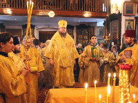 Престольный праздник св. праведного Иоанна Кронштадтского в храме Всех Святых 