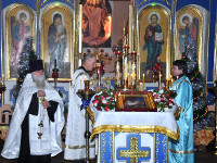 Рождественское праздничное богослужение в кафедральном Никольском храме г. Булаево