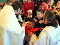 Епископ Владимир совершил Божественную Литургию в Свято-Никольском кафедральном соборе г. Булаево в неделю по Рождестве Христовом