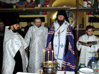 Епископ Владимир совершил Великое освящение воды  в сельских приходах