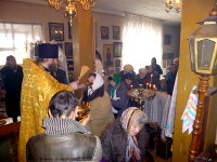 Престольный праздник в селе Чкалово