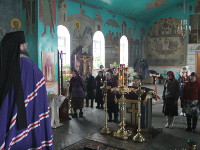  Чтение покаянного канона Андрея Критского в Никольском кафедральном соборе г. Булаево