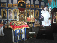 Праздничное Пасхальное богослужение в кафедральном храме г. Булаево