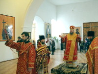 Божественная Литургия в Свято-Никольском храме села Чистополье