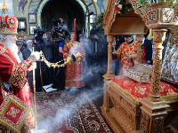На Поклонной горе в Москве состоялась ежегодная духовно-патриотическая акция «Георгиевский парад — дети победителей»