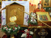 В неделю «о самаряныне» Владыка Владимир совершил Литургию в Вознесенском кафедральном соборе Петропавловска 