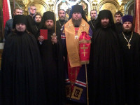 В храме Всех Святых Епископ Петропавловский и Булаевский Владимир совершил монашеский постриг