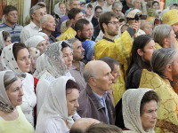 Всенощное бдение в Петро-Павловском соборе города Петропавловска