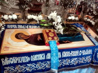 Чин Погребения Пресвятой Богородицы в кафедральном Вознесенском соборе  города Петропавловска