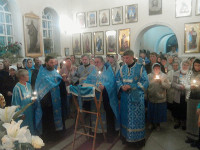 Чин Погребения Пресвятой Богородицы в кафедральном Вознесенском соборе города Петропавловска