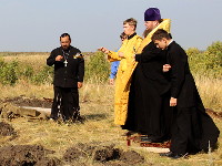 Перезахоронение останков жителей села Дуплянское