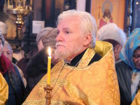 Епископ Петропавловский и Булаевский Владимир возглавил вечернее богослужение в храме Всех Святых города Петропавловска