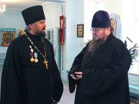 В день Духовного согласия епископ Петропавловский и Булаевский Владимир посетил Айыртауский район Северо-Казахстанской области