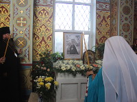 Правящий архиерей принял участие в престольном празднике Иверско-Серафимовского женского монастыря города Алма-Аты