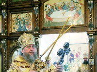 Служение правящего архиерея на праздник Архангела Михаила