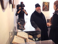 Митрополит Александр, архипастыри и священнослужители посетили Северо-Казахстанский областной музей изобразительных искусств