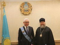 Глава митрополичьего округа в Республике Казахстан встретился с акимом Северо-Казахстанской области