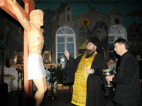 Новое храмовое распятие освятили в Булаево