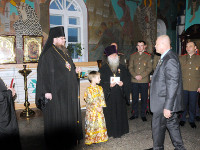 Новое храмовое распятие освятили в Булаево