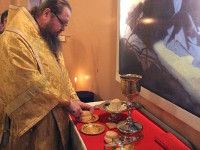 Правящий архиерей возглавил Божественную Литургию в Свято-Никольском кафедральном соборе города Булаево