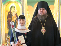 Правящий архиерей возглавил Божественную Литургию в Свято-Никольском кафедральном соборе города Булаево