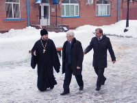 Чрезвычайный и Полномочный Посол Российской Федерации в Казахстане Бочарников Михаил Николаевич посетил Кафедральный собор Вознесения Господня