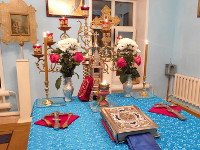 Престольный праздник «Введение во Храм Пресвятой Богородицы» состоялся в с. Саумалколь
