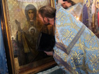 Правящий архиерей совершил Божественную Литургию в селе Архангельское 