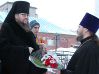 Соборное вечернее богослужение на праздник великомученицы Варвары 16 декабря 2015 г. 