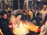 В праздник святителя и чудотворца Николая правящий архиерей епископ Владимир возглавил богослужения в храме Всех Святых города Петропавловска