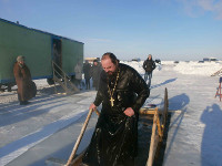 Праздник Крещения Господня в селе Повозочное