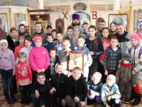В храме преп. Сергия Радонежского г. Сергеевки состоялось праздничное богослужение