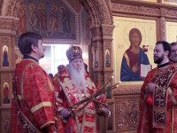Правящий архиерей принял участие в торжествах в честь святой мученицы Агафии Палермской в Алматы