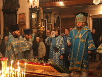 Праздник в честь иконы Божией Матери Иверской в храме Всех Святых города Петропавловска