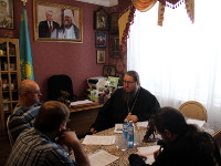 Правящий архиерей провел рабочую встречу с руководством Русской Общины Северного Казахстана