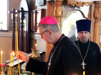 Визит в Кафедральный собор Вознесения Господня  Архиепископа Томаша Пэта