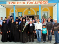 Правящий архиерей совершил чин освящение храма в селе Кладбинка