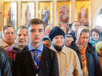 Дежурство скаутов у иконы Божией Матери «Казанская»