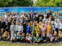 Митрополит Александр посетил частное учебное заведение – школу во имя преподобного Сергия Радонежского в городе Петропавловске 
